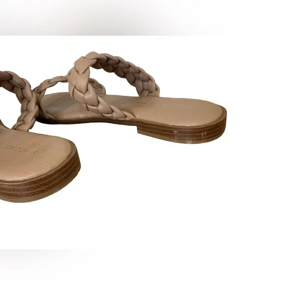 Sincerely Jules Tan Braided Sandals - Picture 10 of 10